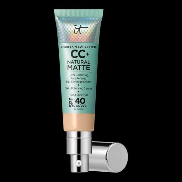 NEW IT Cosmetics Your Skin but Better CC+ SPF40 Matte Cream 1.08oz, Light, $47 - Picture 6 of 13